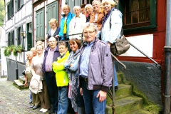 Gruppenfoto Ausflug Monschau 2013