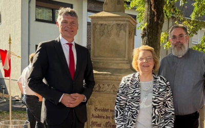 Segnung des restaurierten Cremerius-Kreuzes